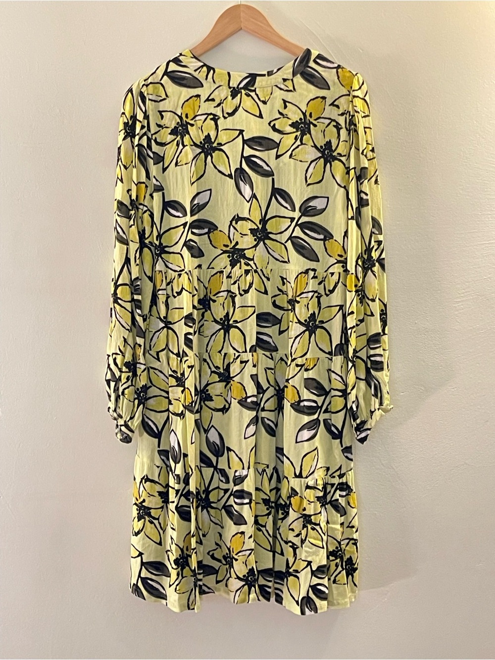 Maeve by Anthropologie Floral Amber Tiered Tunic Dress - Picture 2 of 5